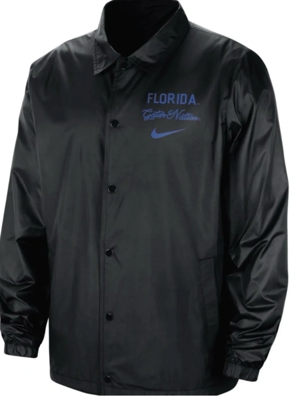 Nike Men’s Black Florida Gators Windbreaker Jacket Size XL